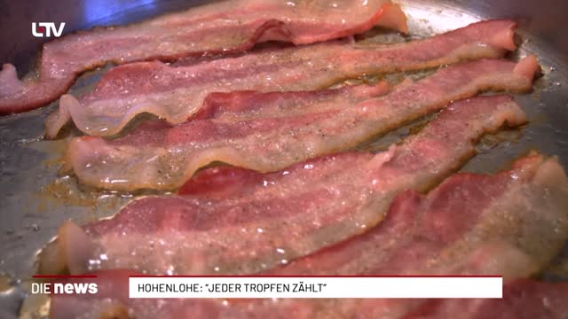 Hohenlohe: „Jeder Tropfen zählt“ 