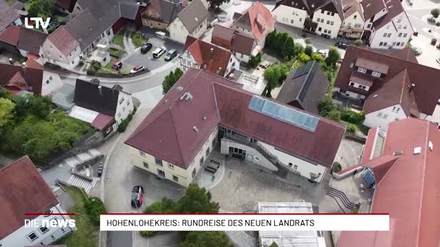 Hohenlohekreis: Rundreise des neuen Landrats  