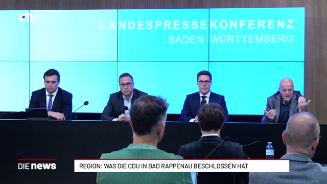 Region: Was die CDU in Bad Rappenau beschlossen hat