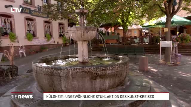 Külsheim: Ungewöhnliche Stuhlaktion des Kunst-Kreises