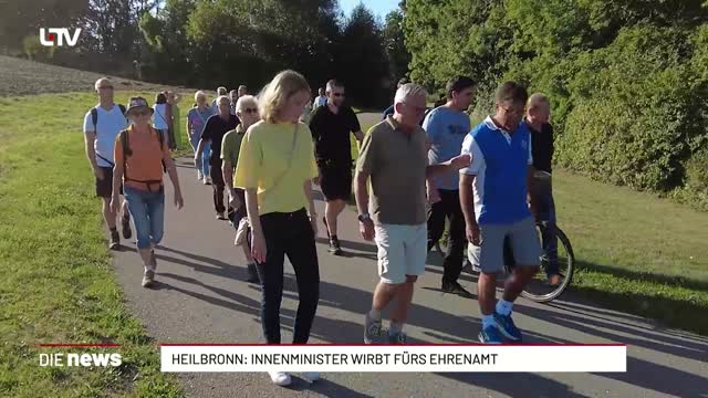 Heilbronn: Innenminister wirbt fürs Ehrenamt