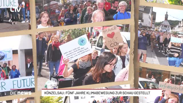 Künzelsau: 5 Jahre Klimabewegung zur Schau gestellt