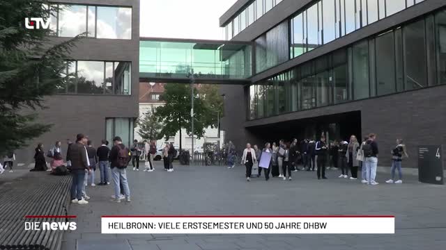 Heilbronn: Viele Erstsemester und 50 Jahre DHBW