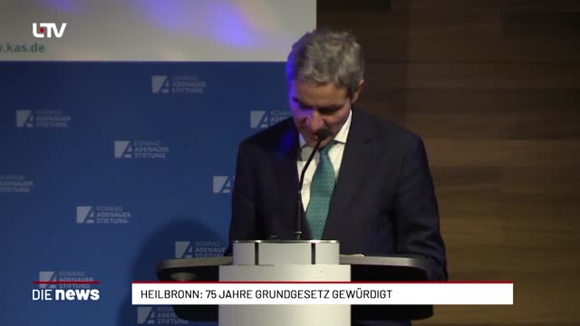 Heilbronn: 75 Jahre Grundgesetz gewürdigt