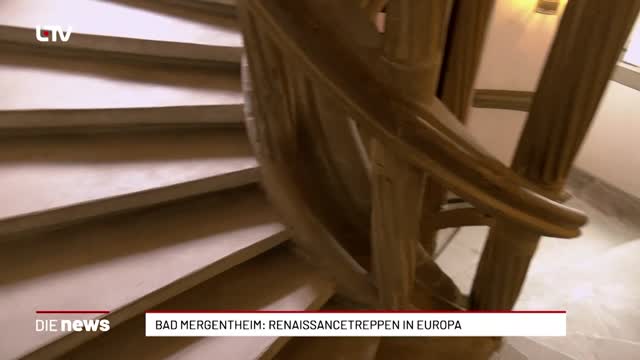 Bad Mergentheim: Renaissancetreppen in Europa