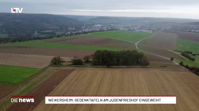 Weikersheim: Gedenktafeln am Judenfriedhof eingeweiht