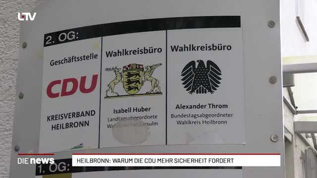 Heilbronn: Warum die CDU mehr Sicherheit fordert