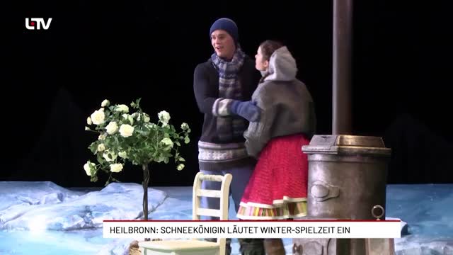 Heilbronn: Schneekönigin läutet Winter-Spielzeit ein