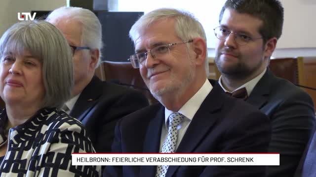 Heilbronn: Feierliche Verabschiedung für Prof. Schrenk