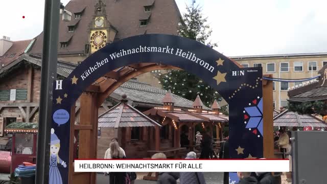 Heilbronn: Weihnachtsmarkt für alle