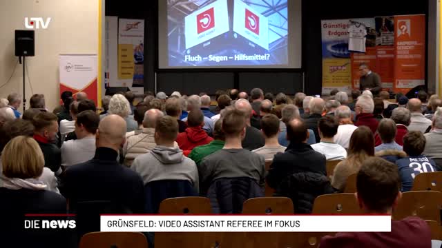 Grünsfeld: Video Assistant Referee im Fokus