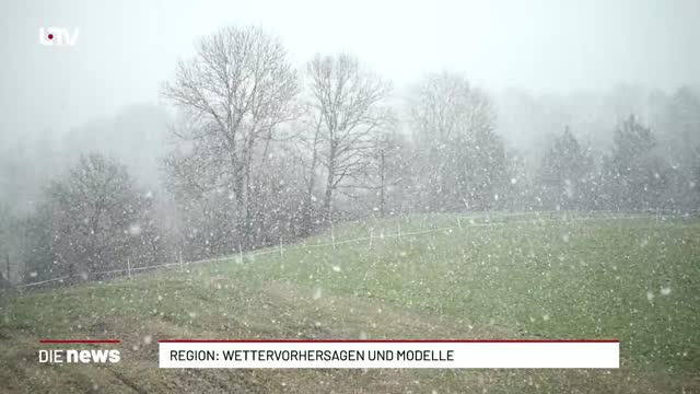 Region: Wettervorhersagen und Modelle