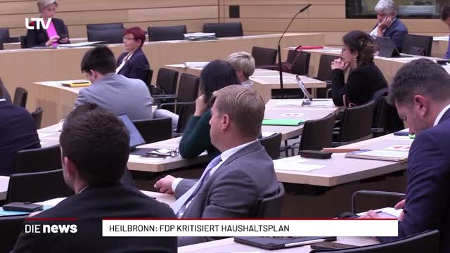 Heilbronn: FDP kritisiert Haushaltsplan