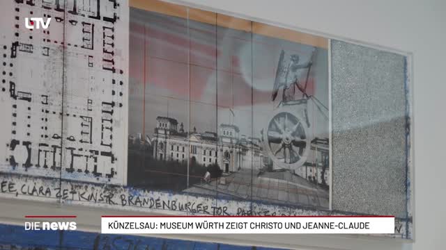 Künzelsau: Museum Würth präsentiert Christo und Jeanne-Claude