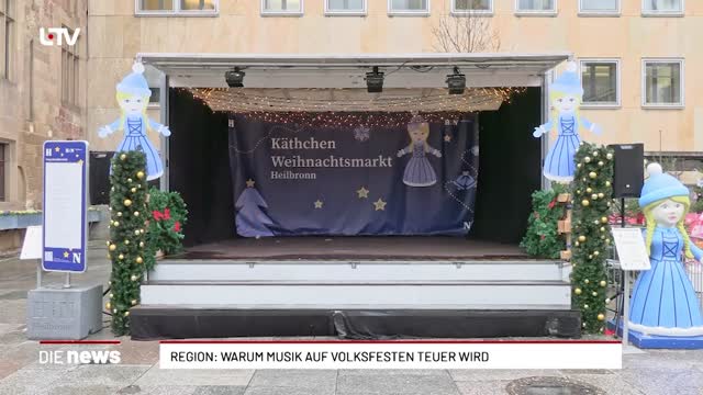 Region: Warum Musik auf Volksfesten teuer wird