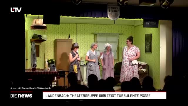 Laudenbach: Theatergruppe 0815 zeigt turbulente Posse