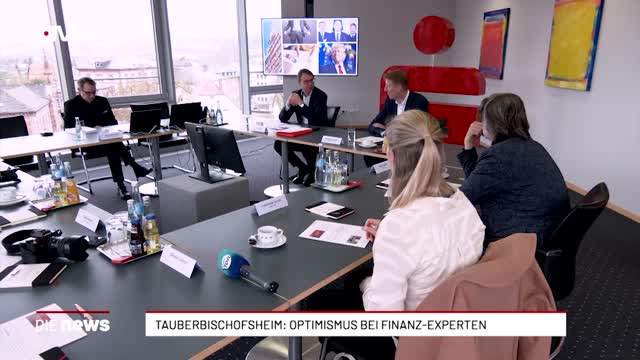 Tauberbischofsheim: Optimismus bei Finanz-Experten 