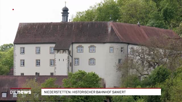 Niederstetten: Historischer Bahnhof saniert 