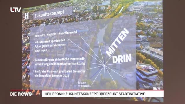 Heilbronn: Zukunftskonzept überzeugt Stadtinitiative