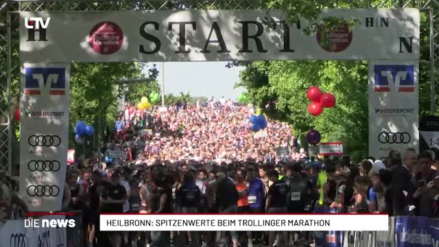 Heilbronn: Spitzenwerte beim Trollinger Marathon