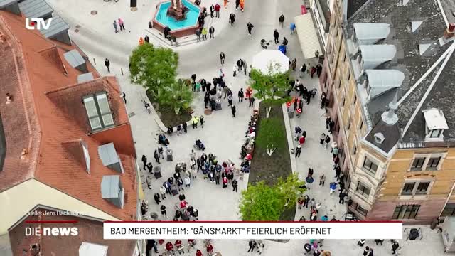 Bad Mergentheim: „Gänsmarkt“ feierlich eröffnet 