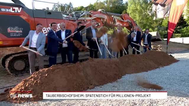 Tauberbischofsheim: Spatenstich für Millionen-Projekt