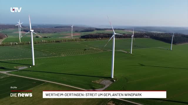 Wertheim-Dertingen: Streit um geplanten Windpark