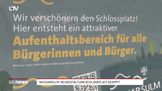 Neckarsulm: Neugestaltung Schlossplatz gekippt
