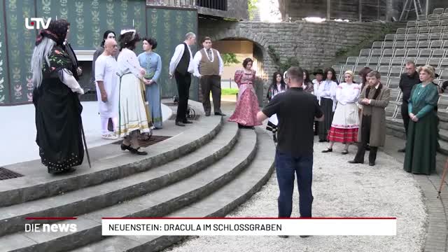 Neuenstein: Dracula im Schlossgraben