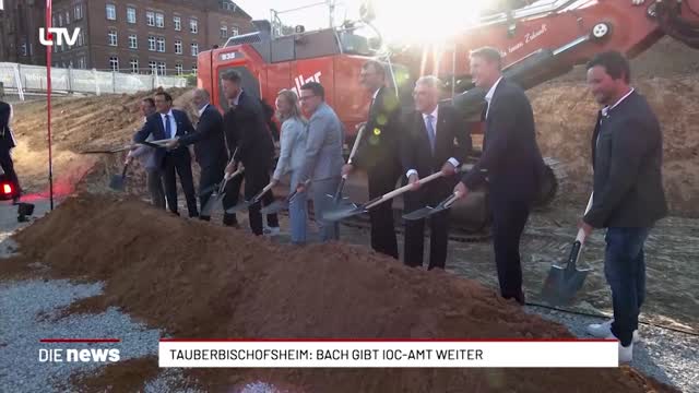Tauberbischofsheim: Bach gibt IOC-Amt weiter