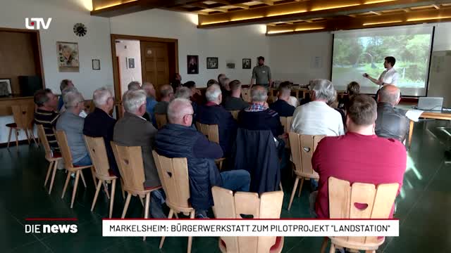 Markelsheim: Bürgerwerkstatt zum Pilotprojekt "LandStation"