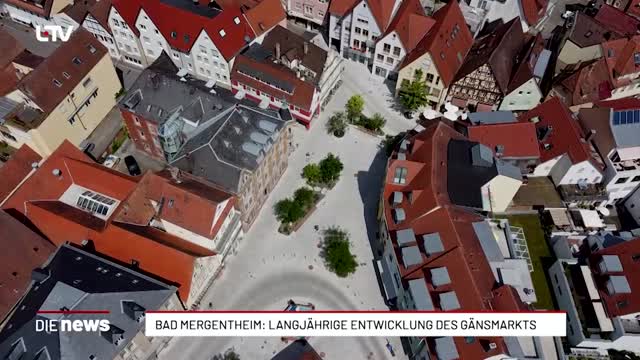 Bad Mergentheim: Langjährige Entwicklung des Gänsmarkts 