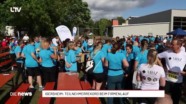 Igersheim: Teilnehmerrekord beim Firmenlauf 