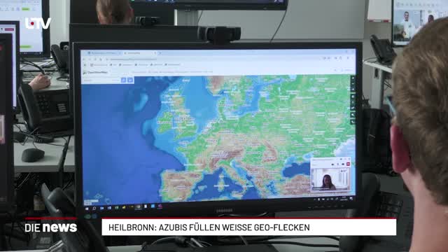 Heilbronn: Azubis füllen weiße Geo-Flecken