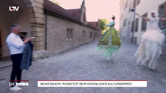 Weikersheim: Musikfest beim Hohenloher Kultursommer 