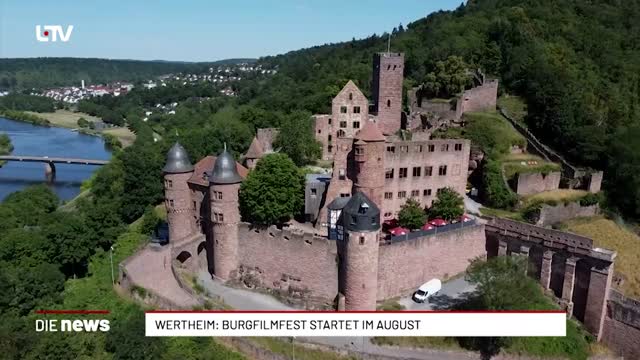 Wertheim: Burgfilmfest startet im August 