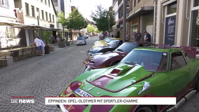 Eppingen: Opel-Oldtimer mit Sportler-Charme