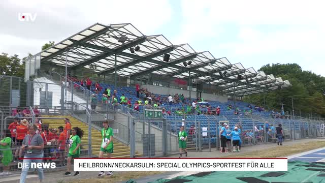 Heilbronn/Neckarsulm: Special Olympics-Sportfest für alle