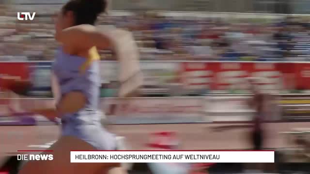 Heilbronn: Hochsprung-Meeting in der City
