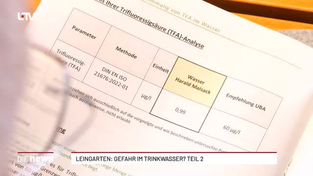 Leingarten: Gefahr im Trinkwasser? Teil 2