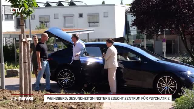 Weinsberg: Gesundheitsminister besucht Zentrum für Psychiatrie