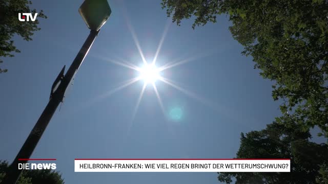 Heilbronn-Franken: Wieviel Regen bringt der Wetterumschwung?