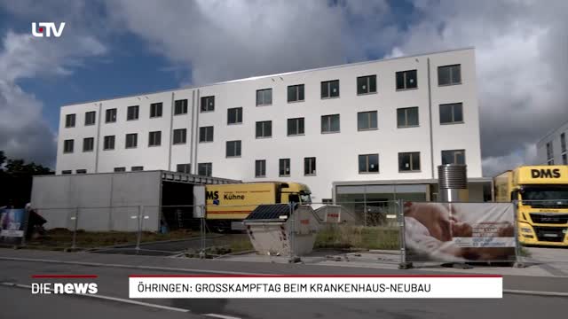 Öhringen: Grosskampftag beim Krankenhaus-Neubau 