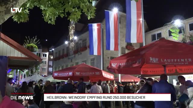 Heilbronn: Weindorf empfing rund 250.000 Besucher