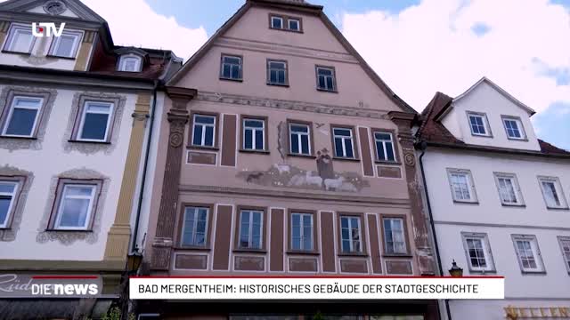 Bad Mergentheim: Historisches Gebäude der Stadtgeschichte 