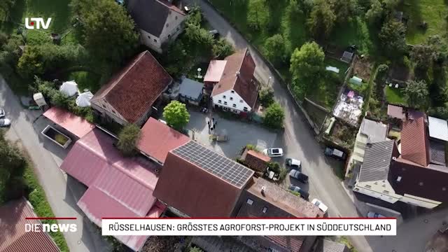 Rüsselhausen: Grösstes Agroforst-Projekt in Süddeutschland 
