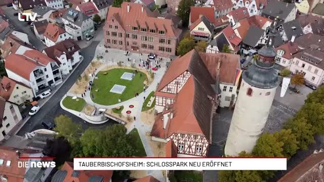 Tauberbischofsheim: Schlosspark neu eröffnet 