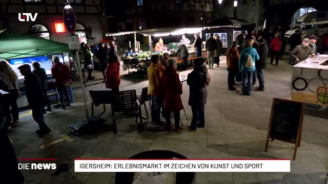 Igersheim: Erlebnismarkt im Zeichen von Kunst und Sport