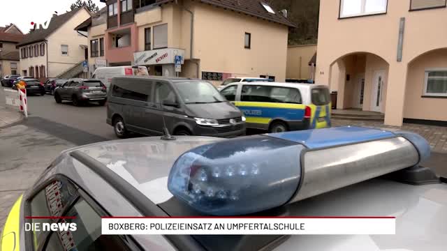 Boxberg: Polizeieinsatz an Umpfertalschule