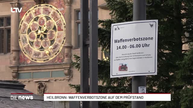 Heilbronn: Waffenverbotszone auf dem Prüfstand